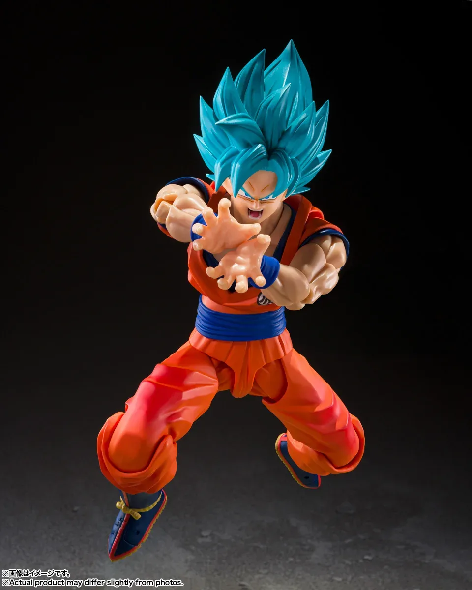 S.H.Figuarts《七龍珠超》超賽神超賽孫悟空〈超越極限的蒼藍之力〉開放預購!經典超藍造型2027年4月出貨 細節特寫