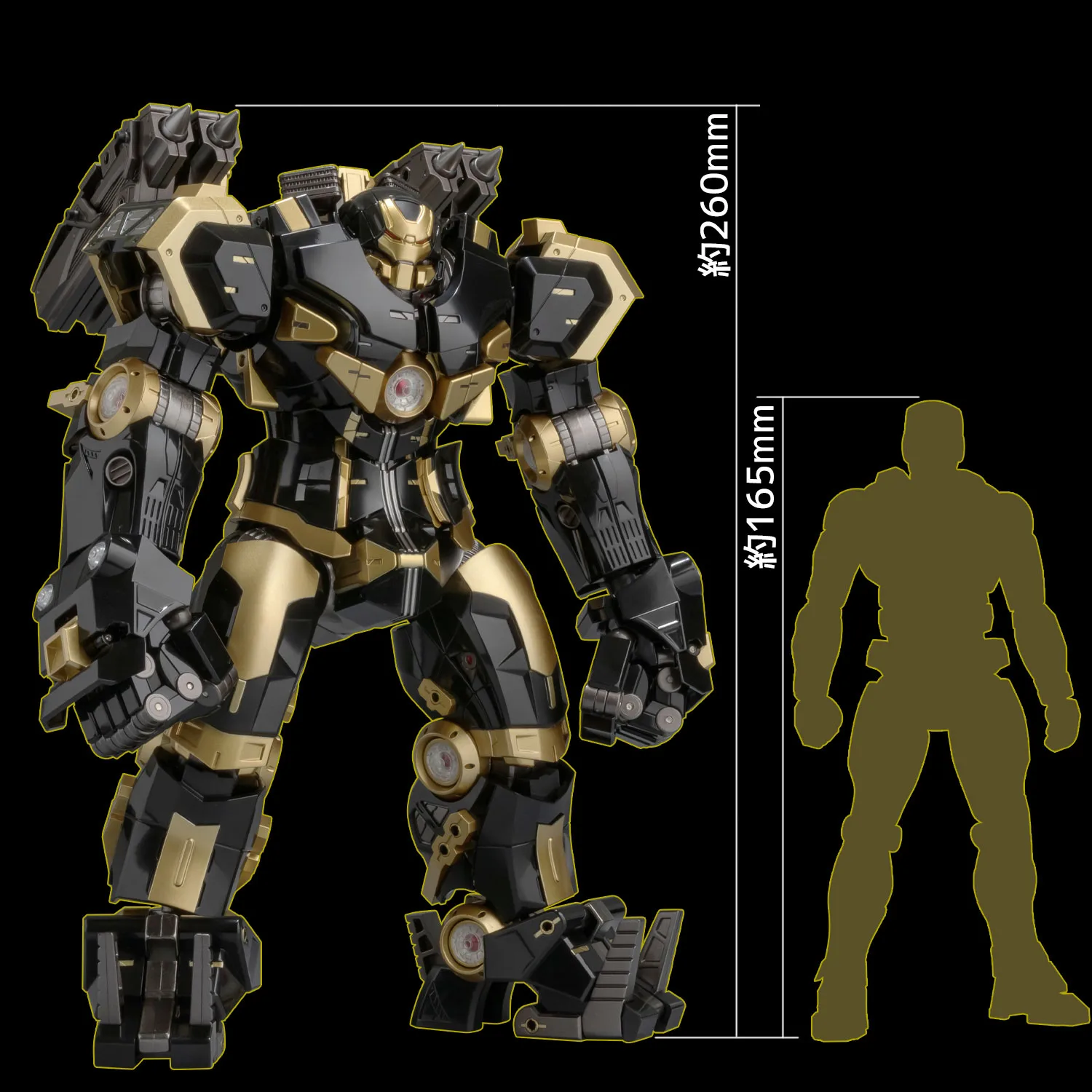 千值練 Fighting Armor 浩克 漆黑限定版:暗黑力量旗艦評測 展示照