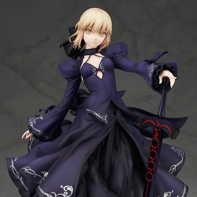 ALTER《Fate/Grand Order》Saber/阿爾托莉亞·潘德拉剛[Alter] 禮服Ver. 1/7 比例模型：完全評測 細節特寫