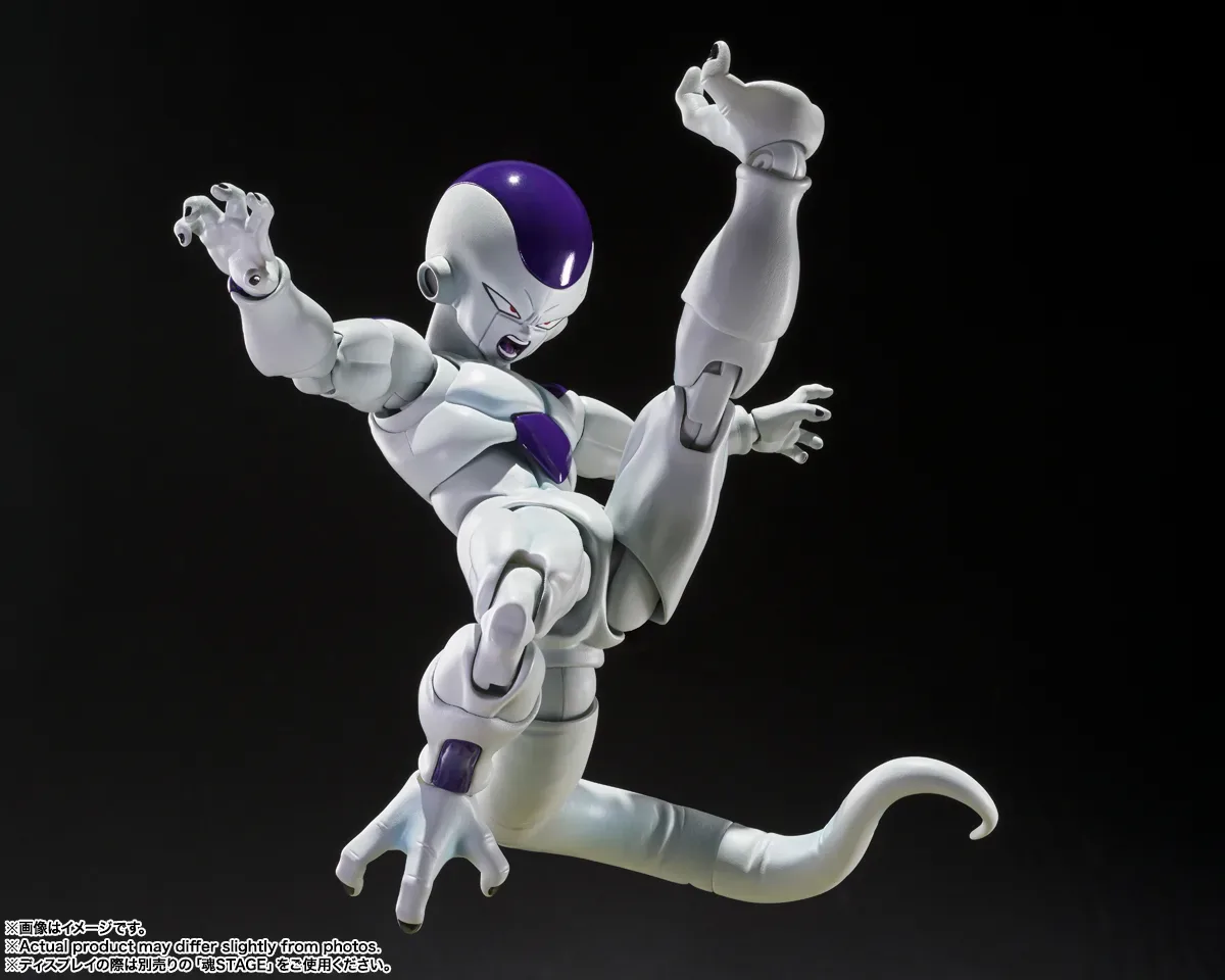 宇宙帝王新規造形登場!S.H.Figuarts《七龍珠Z》弗力札 第四形態〈深不可測宇宙第一的力量〉可動公仔預購開跑 細節特寫
