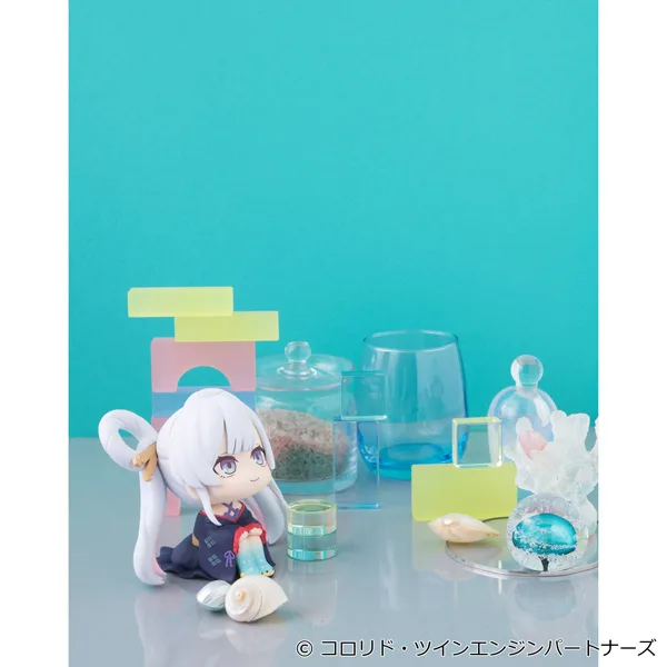 MegaHouse《超輝夜姬!》月見八千代 LOOKUP 系列登場!抬頭仰望坐姿超療癒 2027年5月下旬發售 細節特寫