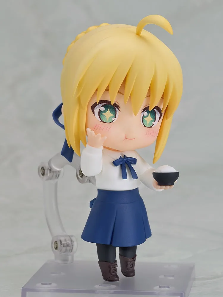 好微笑《Fate/stay night》黏土人 Saber 私服Ver. 登場!重現衛宮家飯桌上的閃亮吃貨萌樣 細節特寫