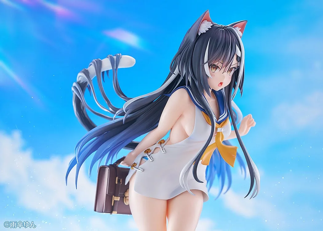 DMM Factory《年下女友》雨傘ゆん繪製獸耳美少女 1/6 比例塗裝完成品亮相 細節特寫