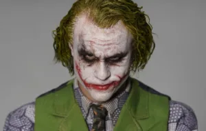 INART《蝙蝠俠:黑暗騎士》希斯·萊傑 小丑(The Joker)1/6 收藏級可動人偶(高級植髮版) 官方旗艦主視覺展示圖
