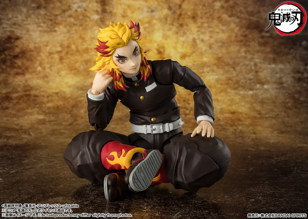 S.H.Figuarts《鬼滅之刃》煉獄杏壽郎 可動公仔確定於 2027年5月發售!五款替換表情重現大哥英姿 細節特寫