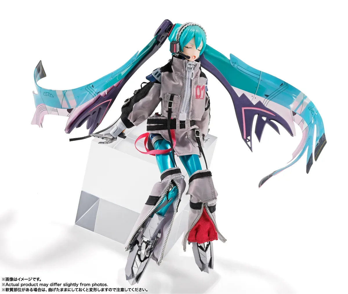 複合材質與合金骨架的機械歌姬!BANDAI SPIRITS「METAL BUILD 初音未來」2026年10月24日正式發售 細節特寫