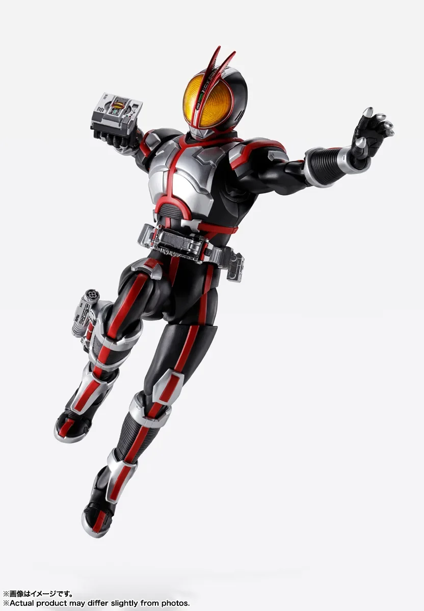 S.H.Figuarts(真骨彫製法)《假面騎士555》Faiz 20週年紀念 光子血液塗裝可動人偶:旗艦工藝完全評測 細節特寫
