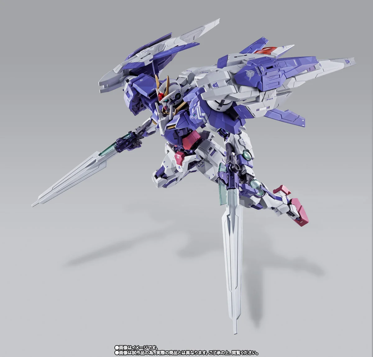 METAL BUILD《機動戰士鋼彈00》00 Raiser 碧藍量子型:旗艦工藝完全評測 細節特寫