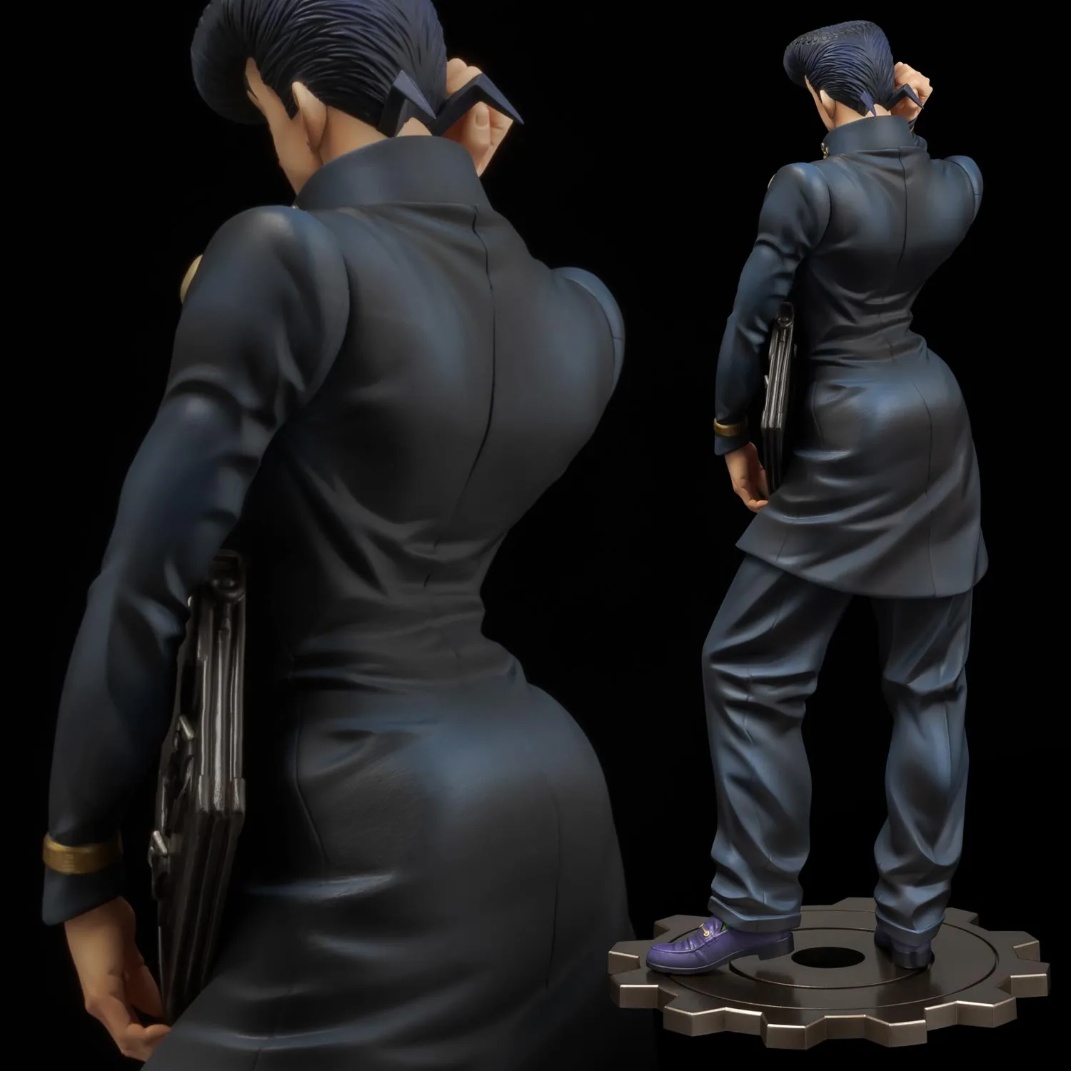 千值練《JOJO的奇妙冒險》東方仗助:瘋狂鑽石黃金工藝評測 展示照