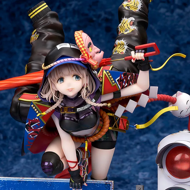 ALTER《偶像大師 閃耀色彩》芹澤朝日 空與青與彼者 Ver. 1/7 比例模型:旗艦工藝完全評測 細節特寫