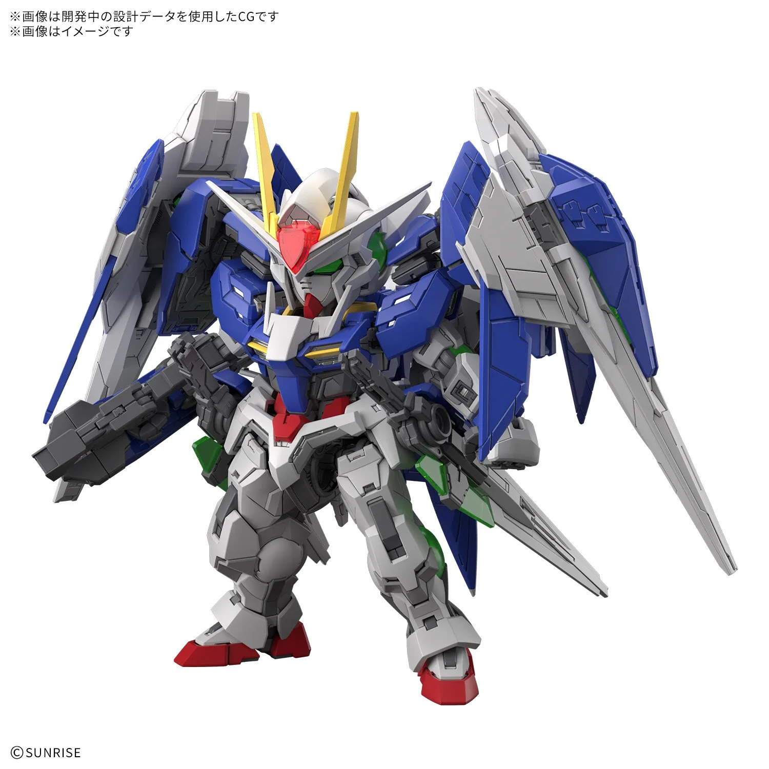 萬代 MGSD《機動戰士鋼彈00》00強化模組 預計2027年3月發售 搭載原創展開機構與全套特效武裝