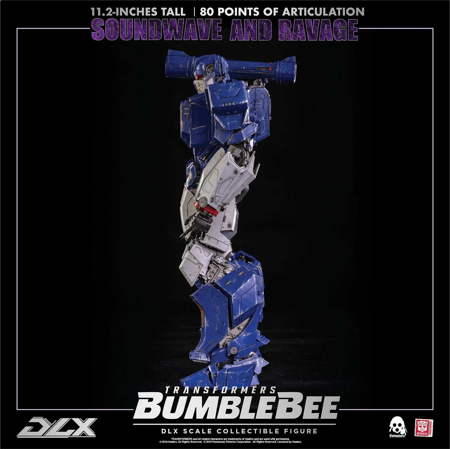 Threezero DLX《變形金剛》音波與機器狗(Soundwave and Ravage) 展示圖 (3)