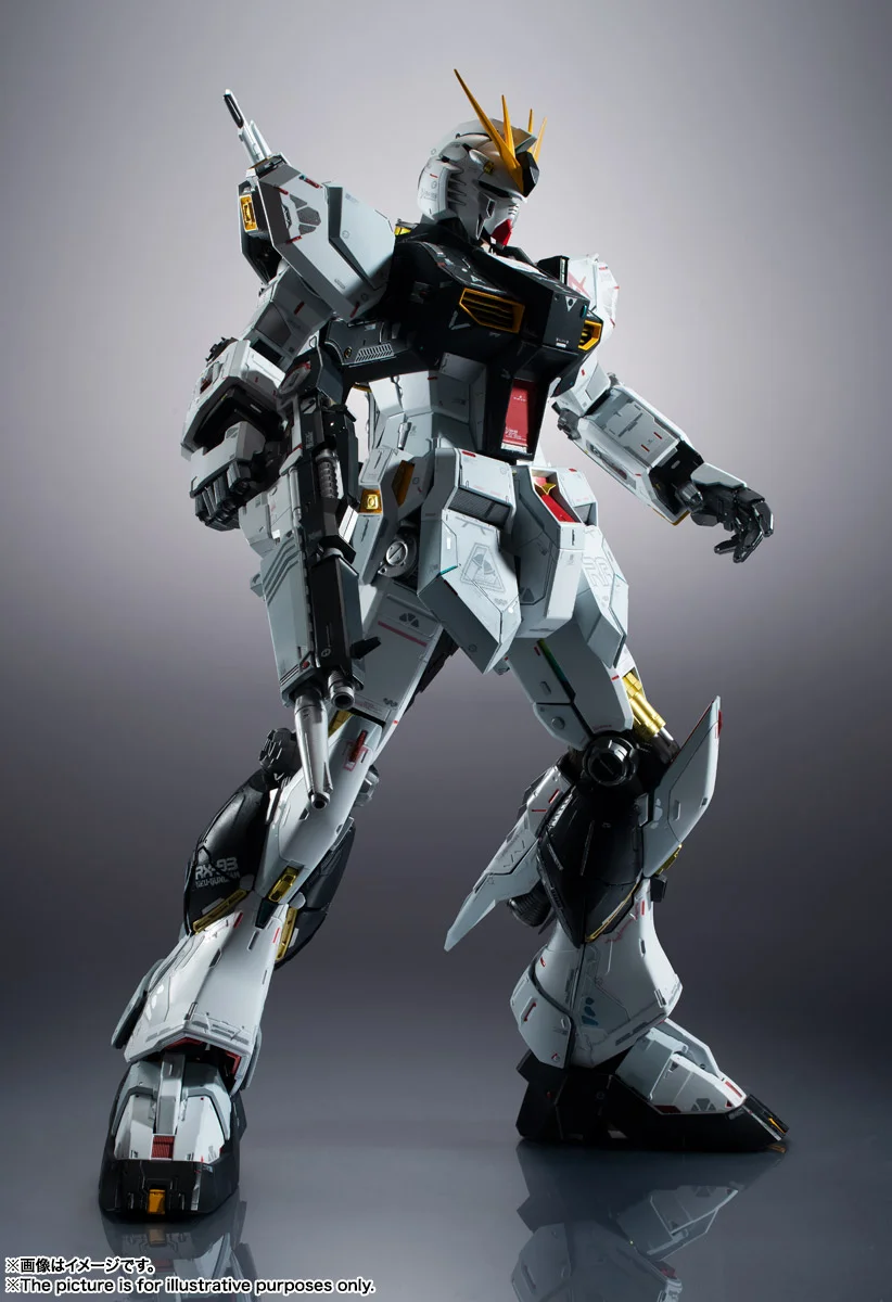 解體匠機 METAL STRUCTURE RX-93 ν 鋼彈(ν Gundam):旗艦工藝完全評測 細節特寫