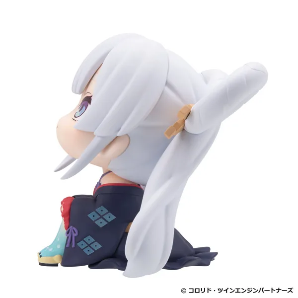 MegaHouse《超輝夜姬!》月見八千代 LOOKUP 系列登場!抬頭仰望坐姿超療癒 2027年5月下旬發售 細節特寫