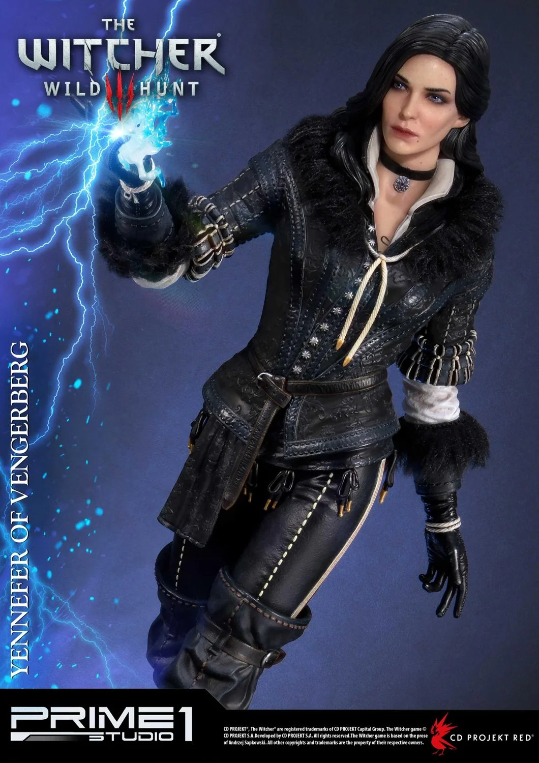Prime 1 Studio《巫師 3:狂獵》凡格爾堡的葉奈法(Yennefer)1/4 旗艦雕像 細節展示 (5)