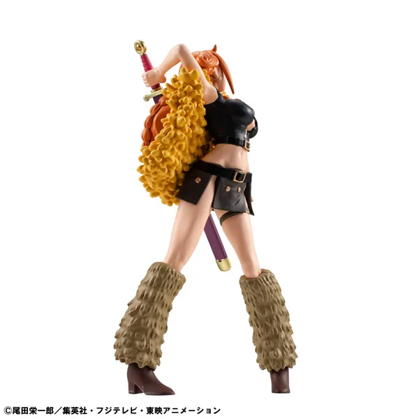 MegaHouse《航海王》WALLSTAR 娜美(艾爾巴夫篇)泡殼包裝直接掛牆展示 細節特寫