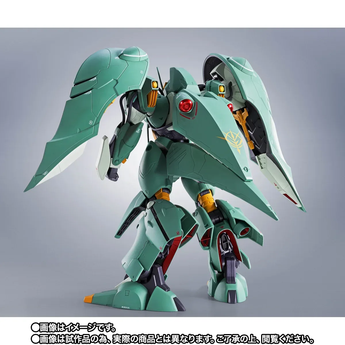 ROBOT魂《機動戰士鋼彈ZZ》昆曼沙 Marking Plus 霸氣登場！全高260mm重裝巨獸2027年4月出貨 細節特寫