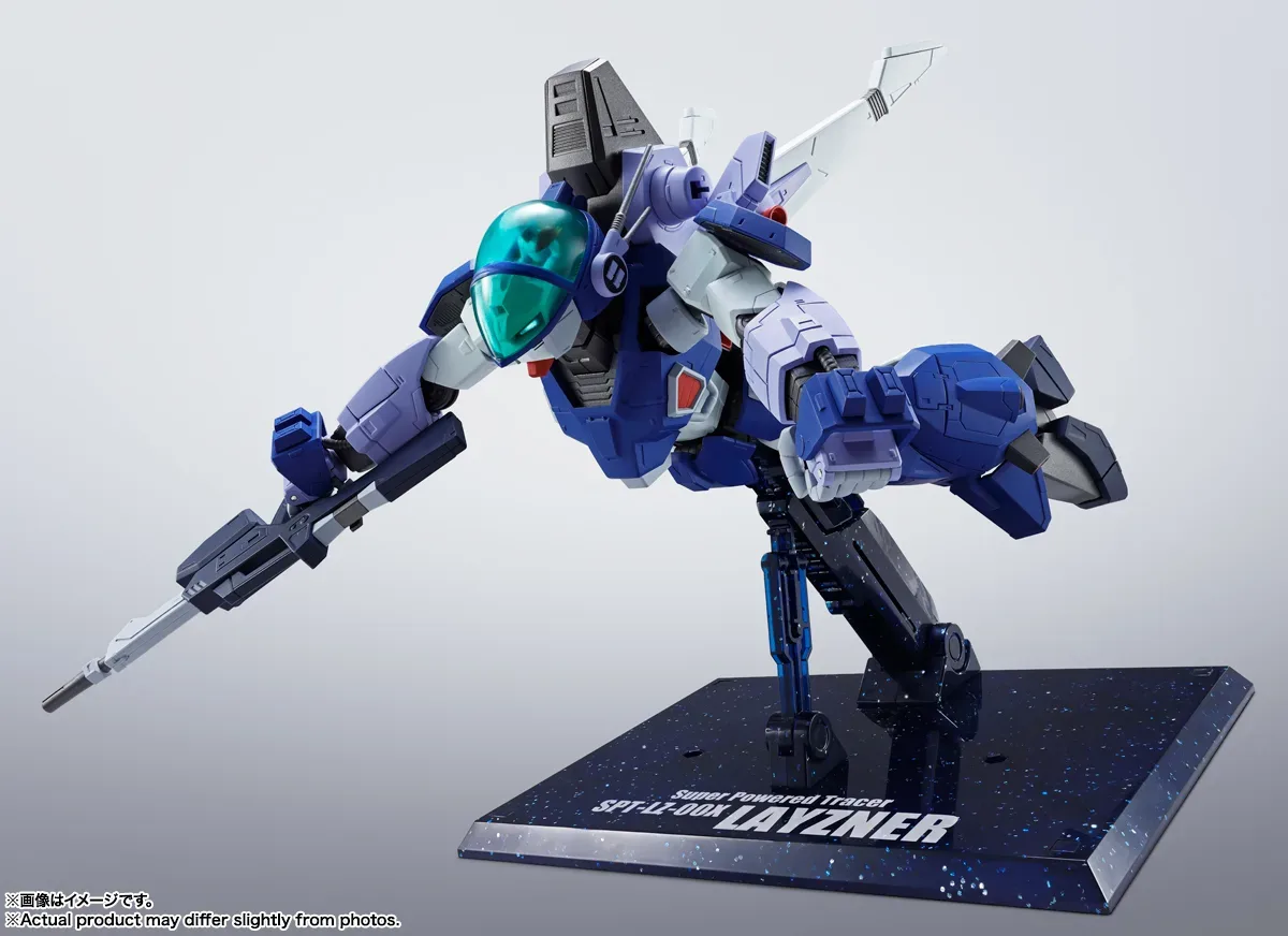 萬代 HI-METAL R《蒼藍流星 SPT雷茲納》雷茲納 確定 2026年10月17日發售，完全新規造型搭載頭部發光機構 細節特寫
