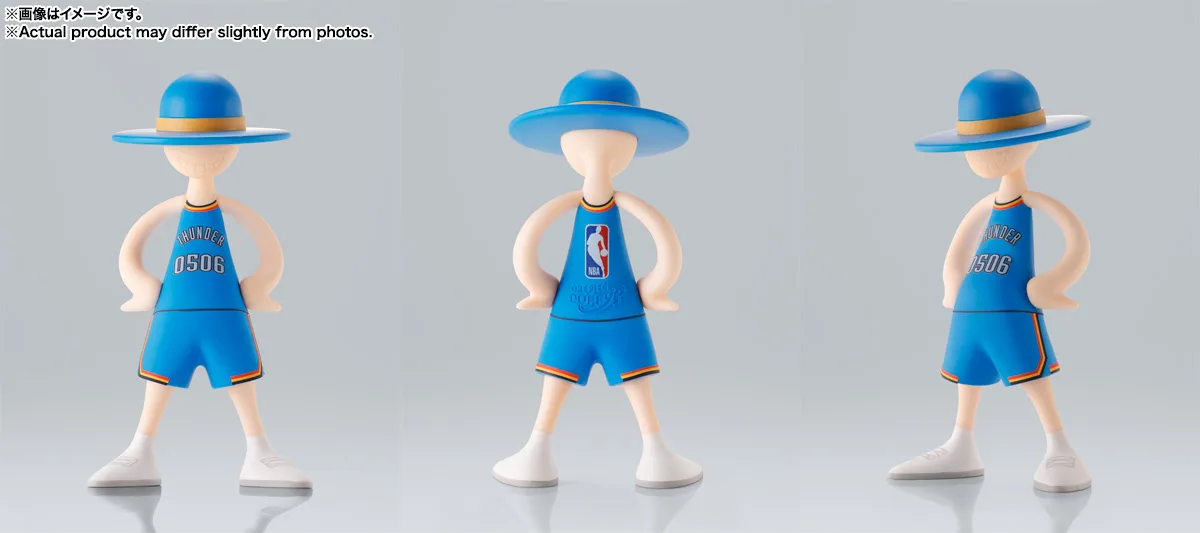 《航海王》聯名 NBA 紀念公仔登場!BANDAI「LUFFY