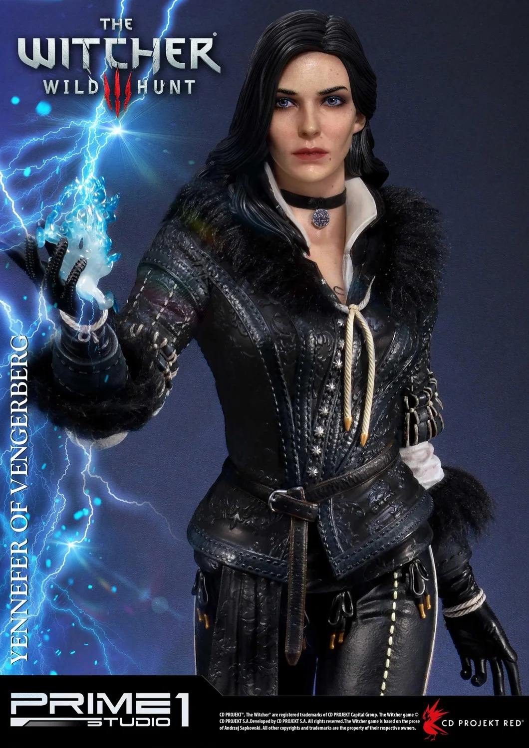 Prime 1 Studio《巫師 3:狂獵》凡格爾堡的葉奈法(Yennefer)1/4 旗艦雕像 細節展示 (2)