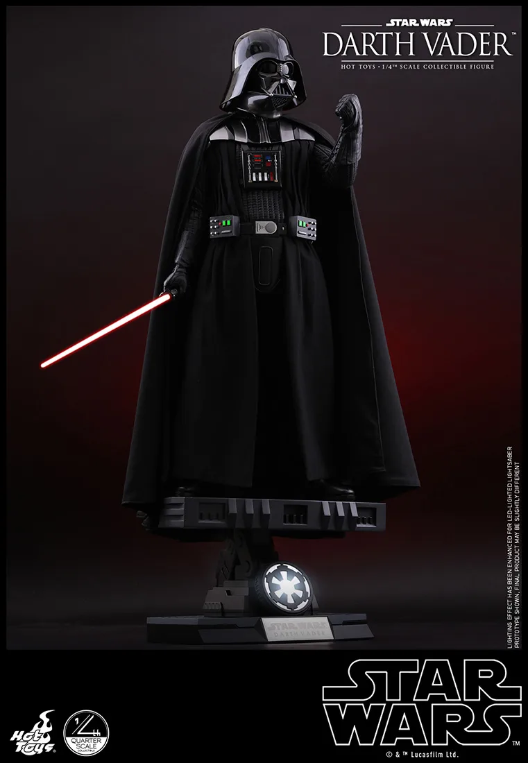 Hot Toys【Quarter Scale】《星際大戰六部曲:絕地大反攻》達斯·維達 1/4 比例珍藏人偶 (QS013) 細節特寫