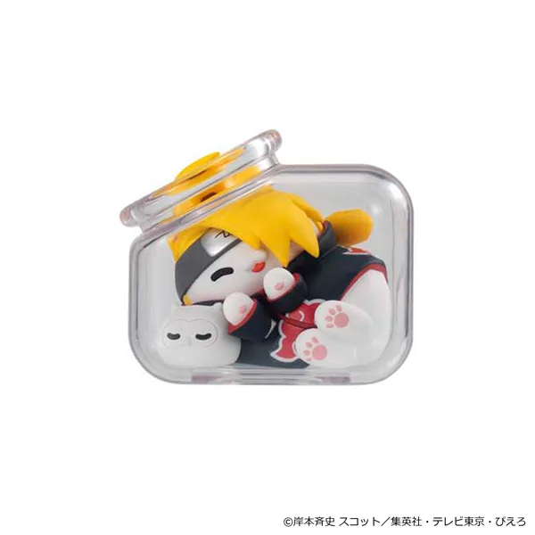 MegaHouse《火影忍者 疾風傳》晚安喵鳴人!集合「曉」篇 其之2 慵懶登場:「貓咪是液體」小瓶公仔 細節特寫