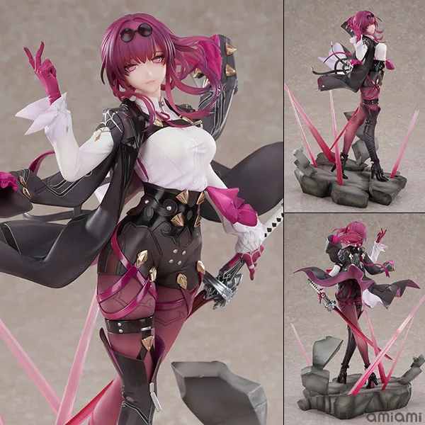 APEX-TOYS《崩壞:星穹鐵道》卡芙卡 1/7 比例塗裝完成品公仔:旗艦工藝完全評測 官方商品照