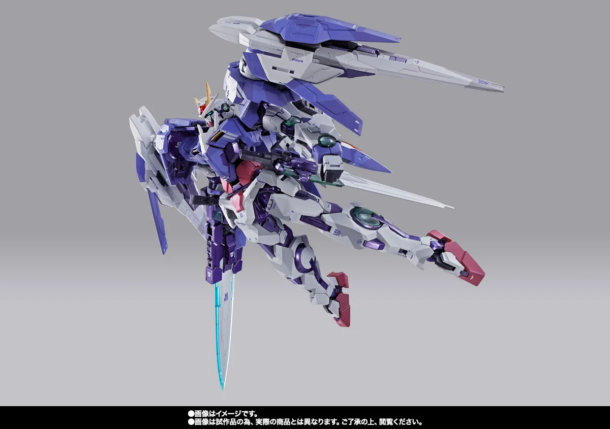METAL BUILD《機動戰士鋼彈00》00 Raiser 碧藍量子型:旗艦工藝完全評測 細節特寫