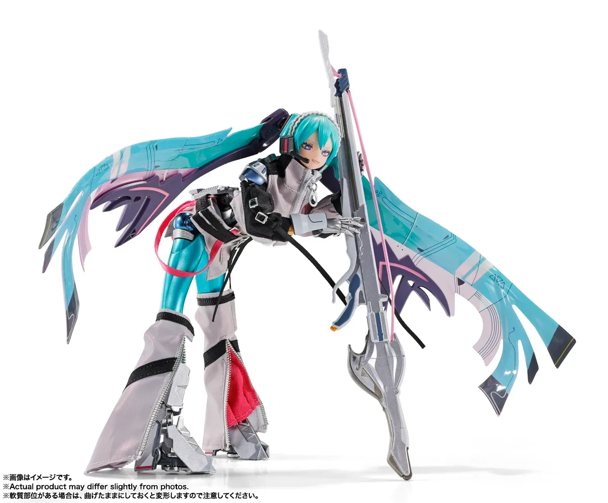 複合材質與合金骨架的機械歌姬!BANDAI SPIRITS「METAL BUILD 初音未來」2026年10月24日正式發售 細節特寫