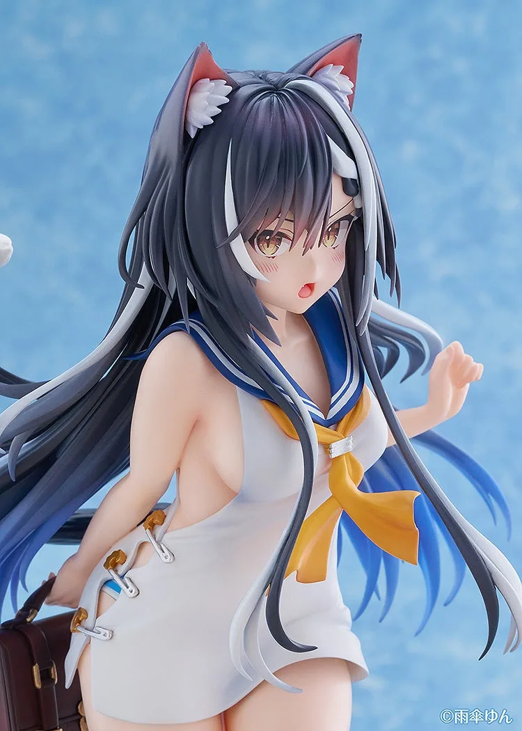 DMM Factory《年下女友》雨傘ゆん繪製獸耳美少女 1/6 比例塗裝完成品亮相 細節特寫