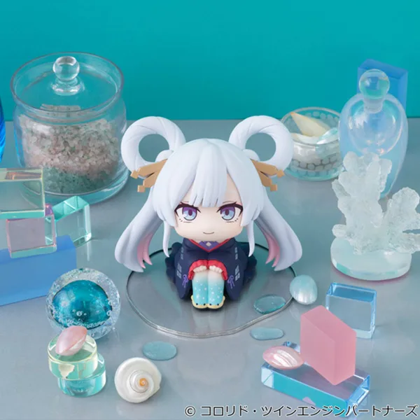 MegaHouse《超輝夜姬!》月見八千代 LOOKUP 系列登場!抬頭仰望坐姿超療癒 2027年5月下旬發售 細節特寫