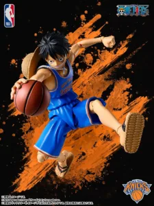 紐約尼克隊球衣魯夫開打!S.H.Figuarts《航海王》跨界聯名可動公仔 2026年10月24日正式發售