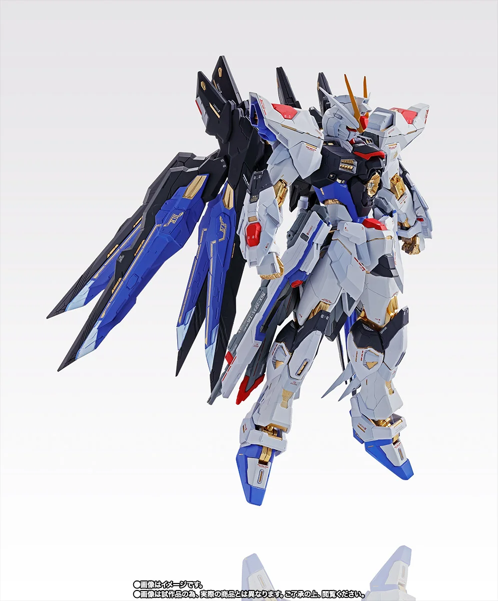 METAL BUILD 攻擊自由鋼彈 SOUL BLUE Ver.:旗艦工藝完全評測 細節特寫