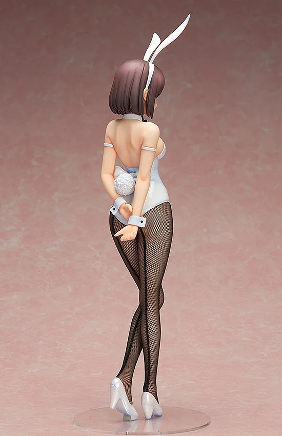 FREEing B-Style《不起眼女主角培育法》加藤惠 1/4 兔女郎公仔（真實網襪版） 細節展示特寫 (2)