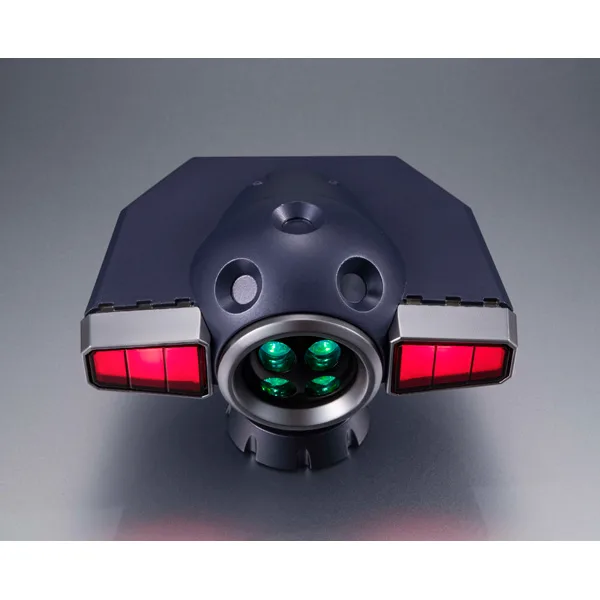 MegaHouse《閃電霹靂車》1/1 超級阿斯拉01 賽車導航系統核心 具備感測眼發光與球形關節轉向 2027年5月下旬發售 細節特寫