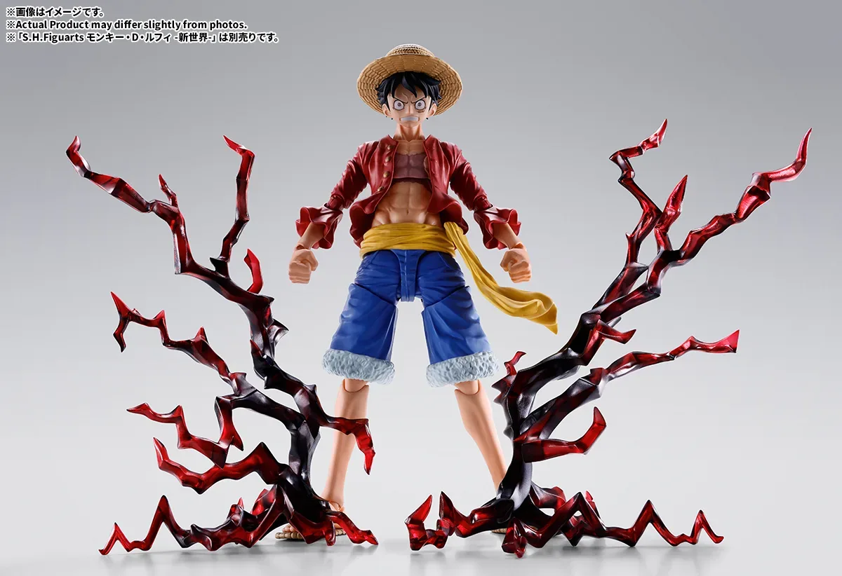 火拳銃與霸王色霸氣全開！S.H.Figuarts《航海王》蒙其·D·魯夫 -新世界- 配件組登場 細節特寫