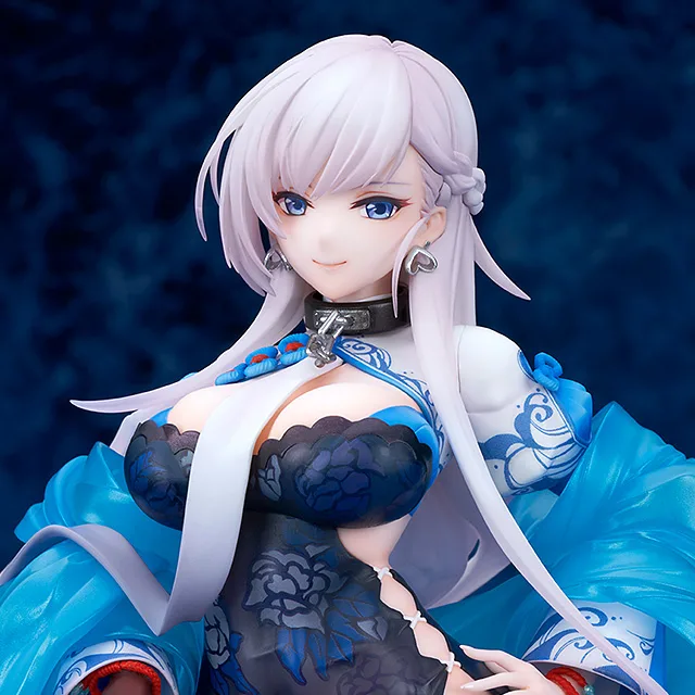 ALTER 1/7《碧藍航線》貝爾法斯特 彩雲之玫瑰 旗袍 Ver.:皇家女僕長完全評測 細節特寫