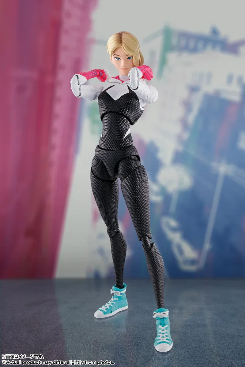 S.H.Figuarts《蜘蛛人：穿越新宇宙》蜘蛛關 再度登場！附素顏頭雕與專屬魂STAGE底座 細節特寫