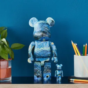 MEDICOM TOY BE@RBRICK 梵谷《星夜》（The Starry Night）MoMA 聯名 100% ＆ 400% 官方展示照