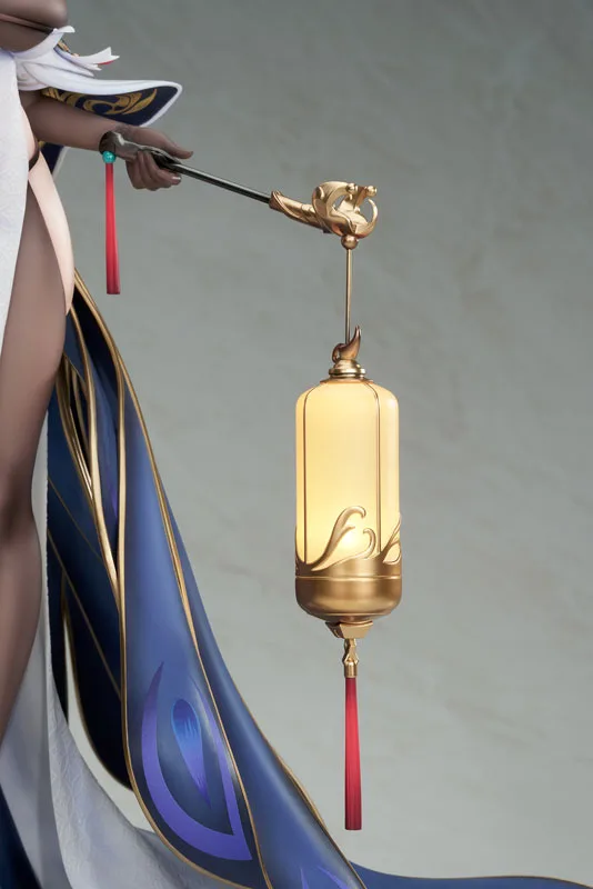 APEX-TOYS《碧藍航線》鎮海・奇響華殿 1/7 比例公仔(含屏風茶室地台):旗艦工藝完全評測 細節特寫