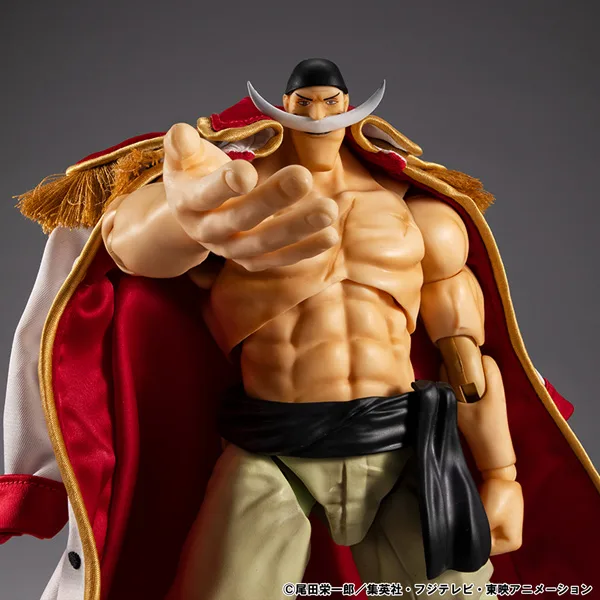 MegaHouse Variable Action Heroes《航海王》「白鬍子」艾德華·紐蓋特 Ver.1.5 可動公仔 2027年5月發售 細節特寫