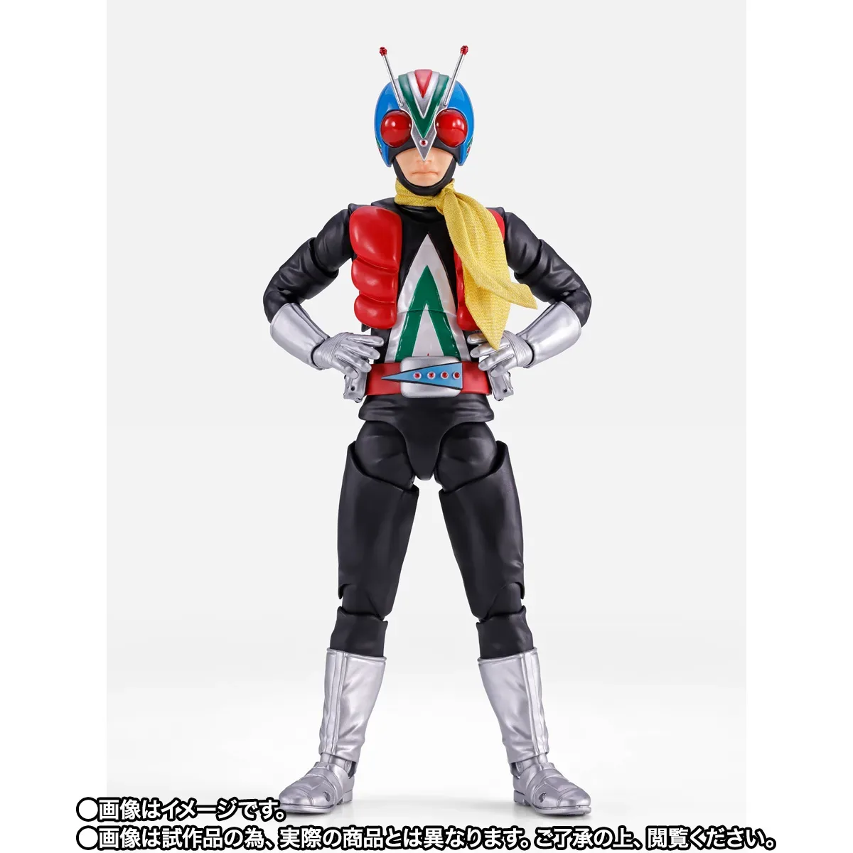 重現假面騎士4號英姿！S.H.Figuarts 真骨彫製法《假面騎士V3》騎士人 榮光之昭和騎士版 登場 細節特寫