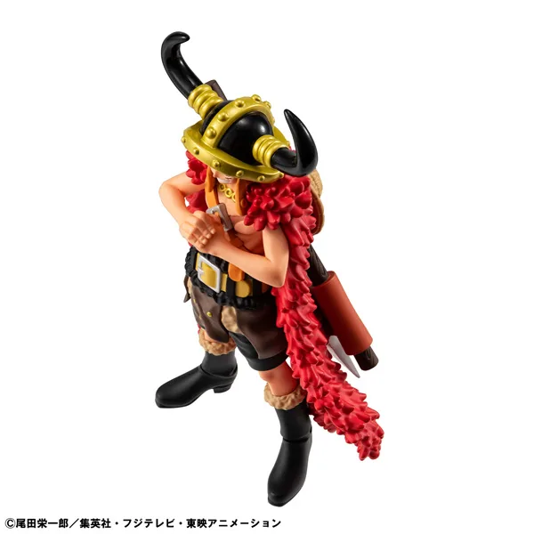 MegaHouse《航海王》WALLSTAR 蒙其·D·魯夫(艾爾巴夫篇)泡殼壁掛展示新系列登場 細節特寫