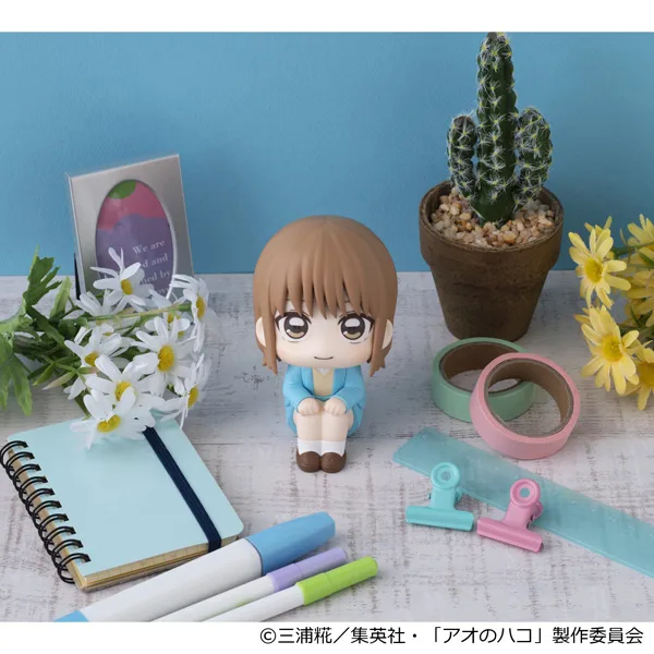 MegaHouse《青春之箱》鹿野千夏 Look Up 抬頭系列公仔登場!仰望坐姿眼神對視超療癒 細節特寫