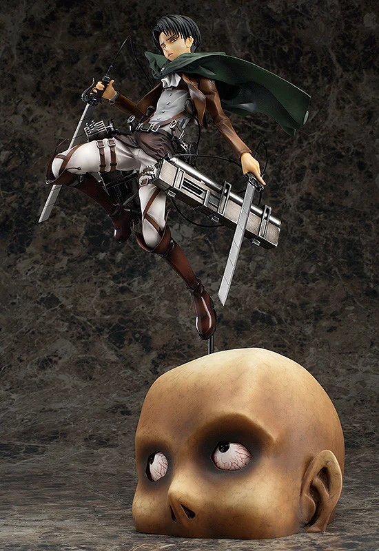 Good Smile Company《進擊的巨人》里維(Levi)1/8 比例模型 官方商品照