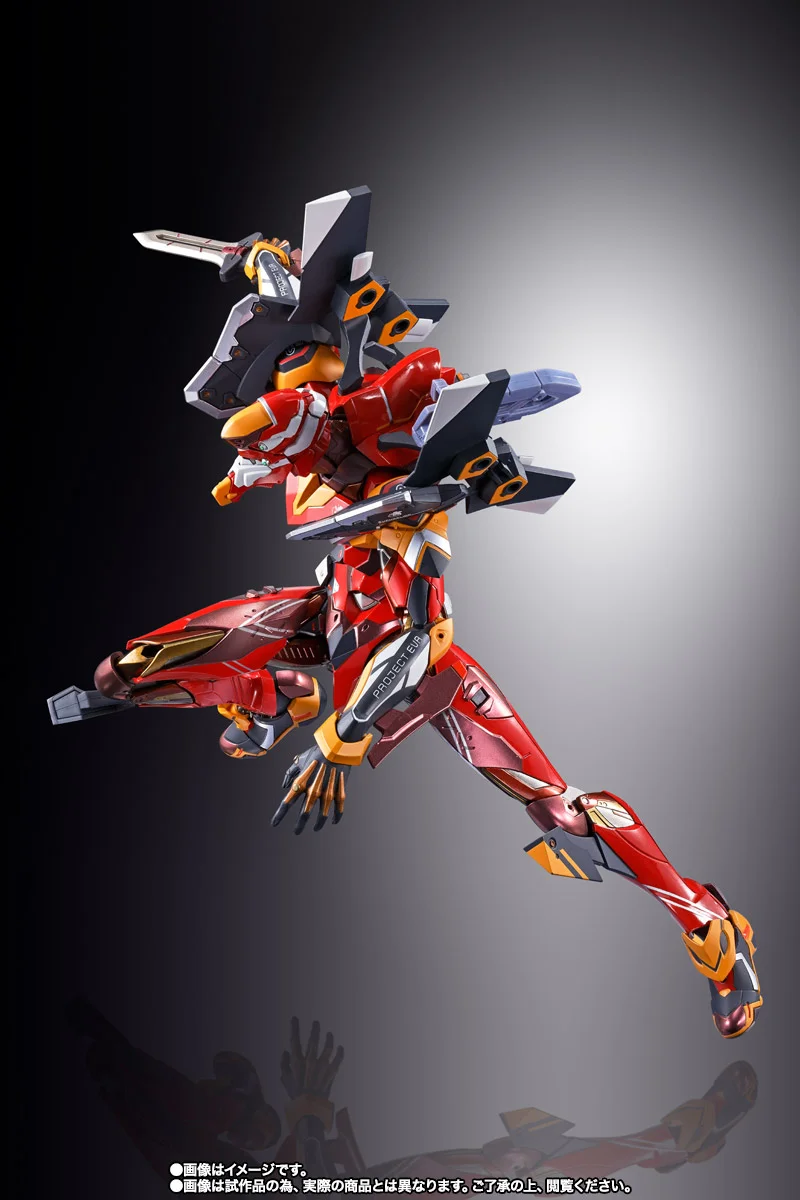 METAL BUILD《新世紀福音戰士》EVA 2號機 EVA2020 豪華金屬塗裝限定版 2024年4月重磅發售 細節特寫
