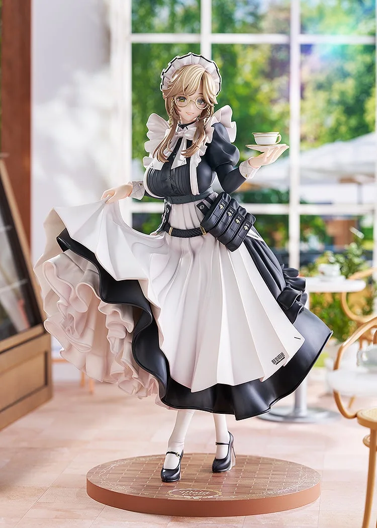 DMM Factory《勝利女神:妮姬》專屬女僕「艾德」1/7比例模型 2026年10月優雅登場 細節特寫