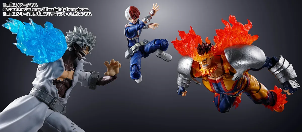 《我的英雄學院》No.1 英雄霸氣降臨!萬代 S.H.Figuarts「奮進人」可動公仔 魁梧體魄與燃燒特效震撼登場 細節特寫