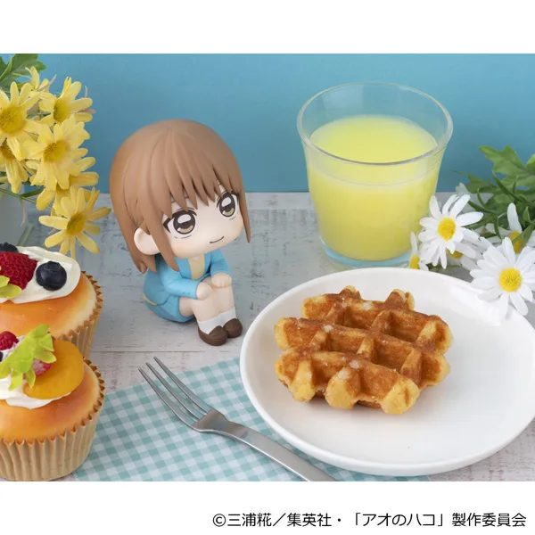 MegaHouse《青春之箱》鹿野千夏 Look Up 抬頭系列公仔登場!仰望坐姿眼神對視超療癒 細節特寫