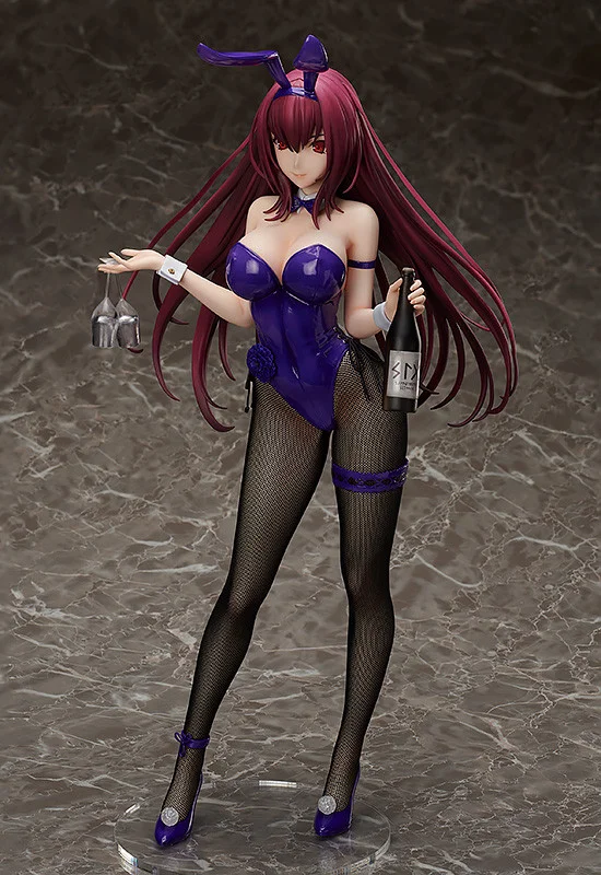 FREEing B-Style《Fate/Grand Order》Scathach 斯卡哈 刺穿死棘之槍 1/4 兔女郎公仔 細節展示特寫 (5)
